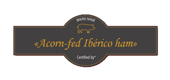 acorn-fed iberico ham